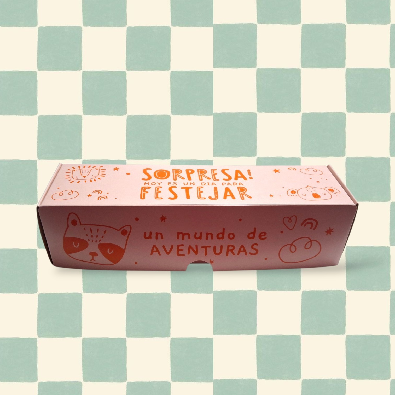 Alfajores sin azúcar x 6 Caja infantil 